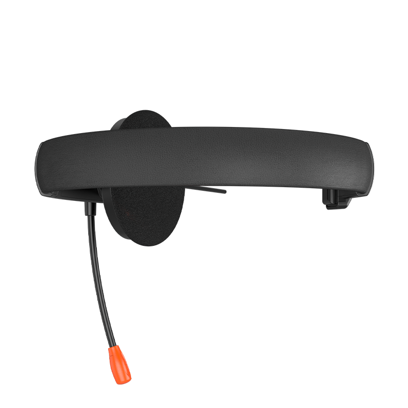 Meetion MT-HP002U Telephony USB Headset, Noise-Canceling Mic, Adjustable Headband