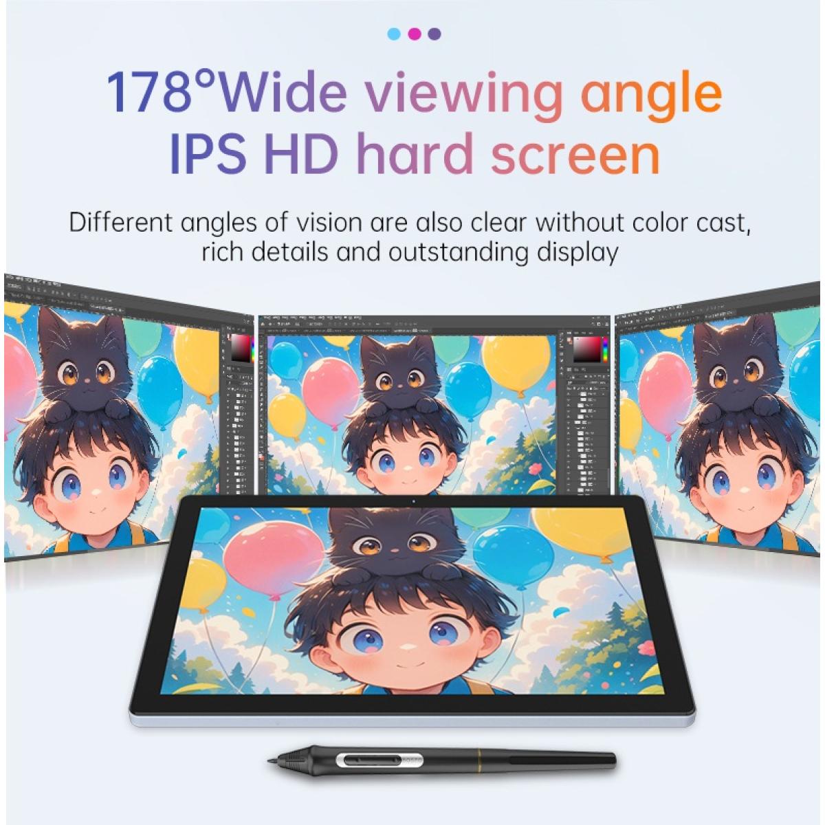 Bosto BT-101A 10.1 Interactive Pen 10-Finger Capacitive Multi-Touch Screen Pen