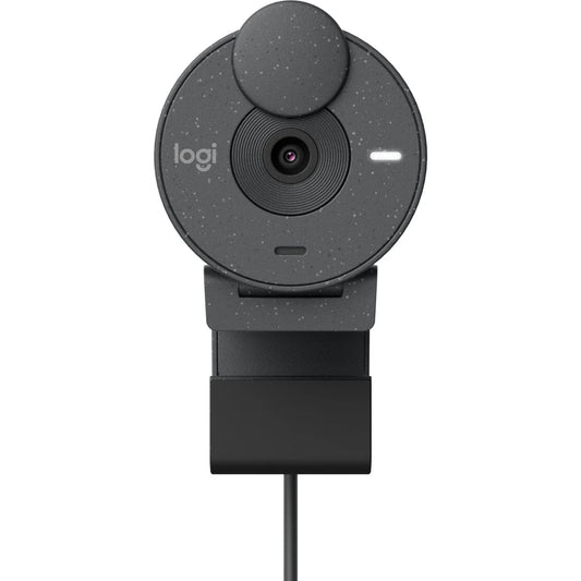 Logitech Brio 300 Full HD USB Webcam delivers crisp 1080p Graphite