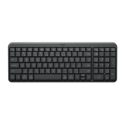 Logitech K250 Compact Bluetooth Wireless Keyboard Graphite- Black