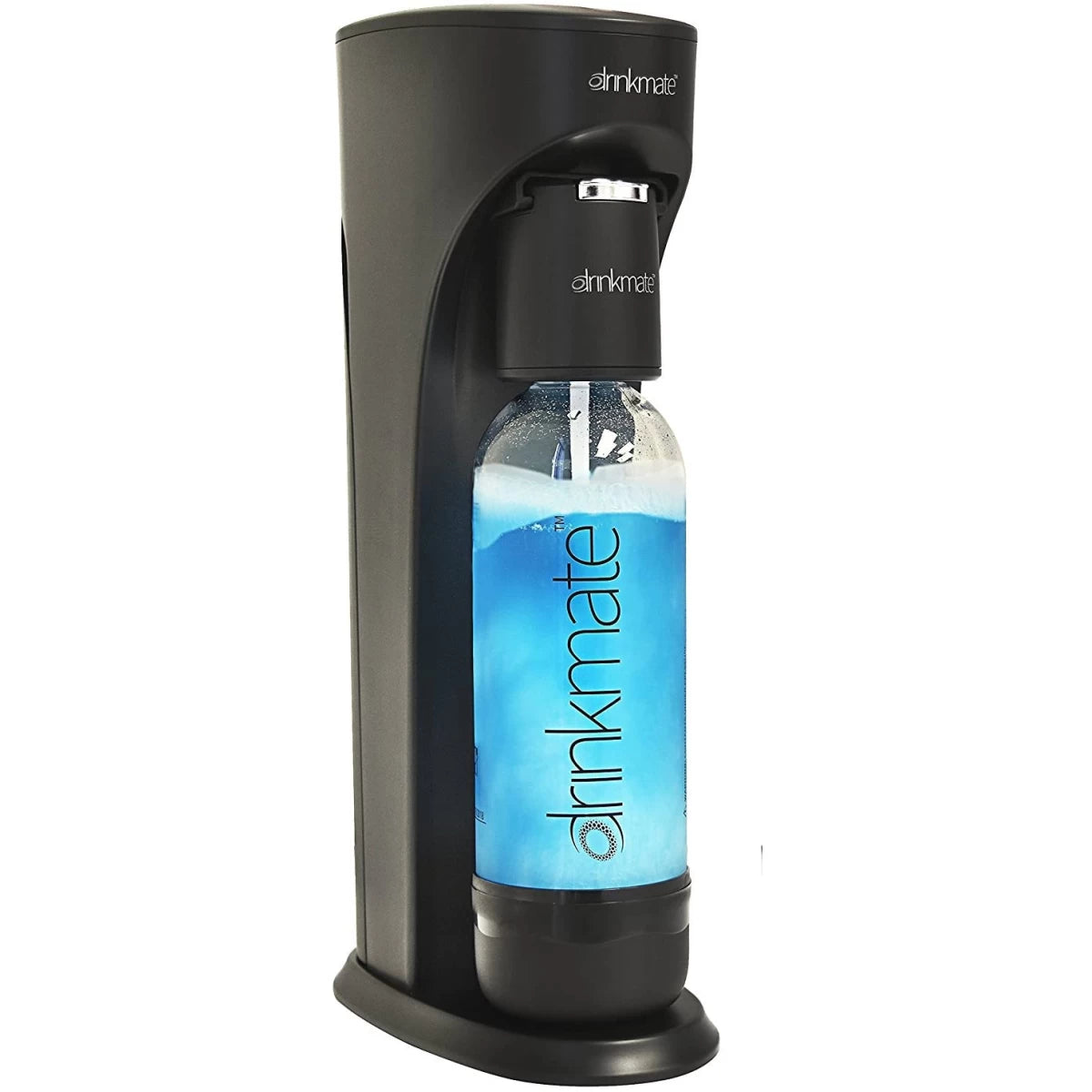 DrinkMate Water & Soda Machine,Carbonates Any Drink ,Cylinder Included - Black DrinkMate Water & Soda Machine,Carbonates Any Drink ,Cylinder Included - Black