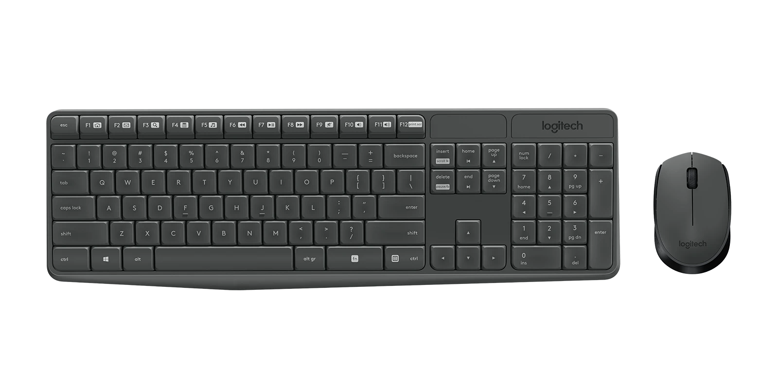 Logitech MK235 Keyboard and Mouse Combo Wireless- Black Logitech MK235 Keyboard and Mouse Combo Wireless- Black