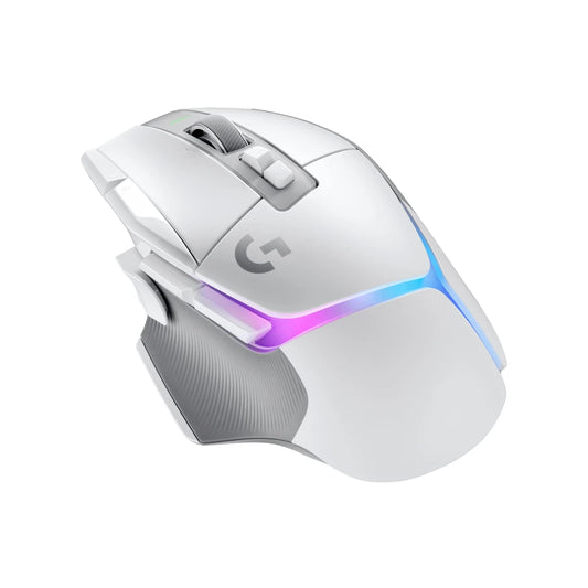 Logitech G502 X PLUS LIGHTSPEED HERO 25K Wireless Optical mouse-White