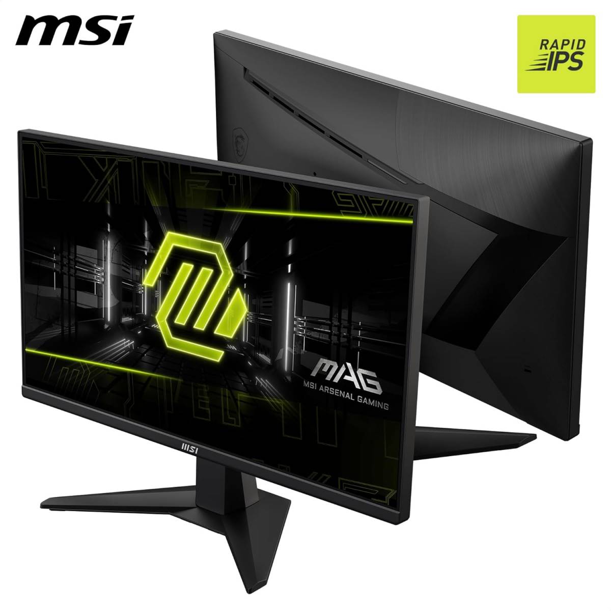 Gaming Monitor MSI MAG 255F E20 24.5 FHD AMD FreeSync Premium Black