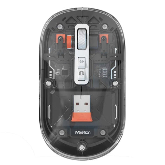 MeeTion BTM005 Slim, Rechargeable, Bluetooth, Silent Mouse, 10m, 2400DPI