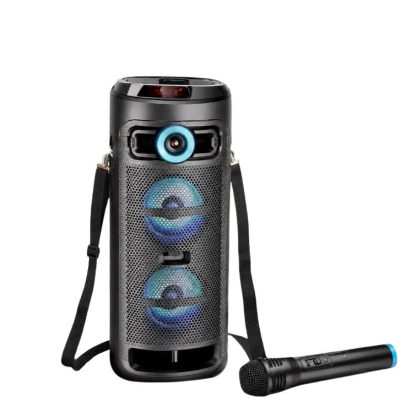 Portable Bluetooth Speaker KTS-2432 4x2 inch, Wireless Microphone karaoke speaker