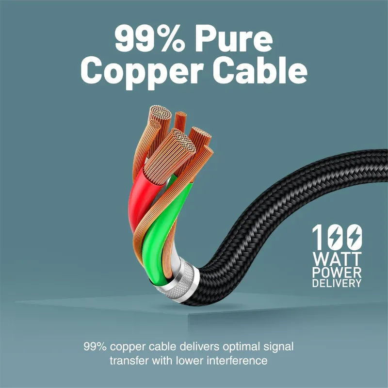 Promate HDMI-PD100, USB-C to HDMI Cable  Up to 4K@60 Hz Length 1.8 Meters