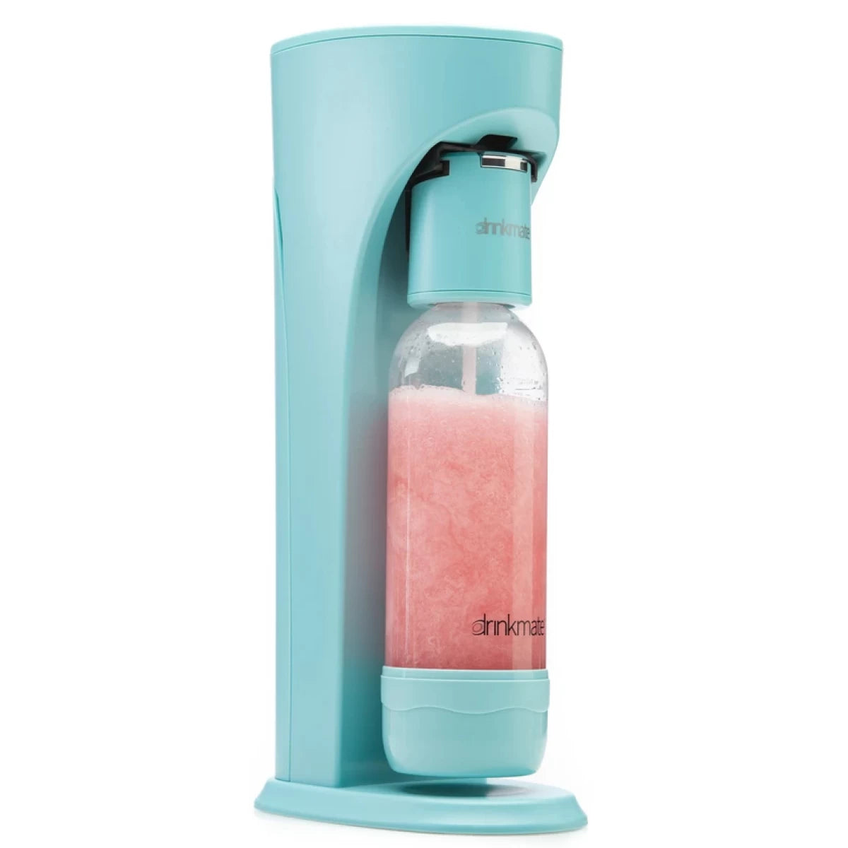 DrinkMate Water & Soda Machine,Carbonates Any Drink ,Cylinder Included - Blue