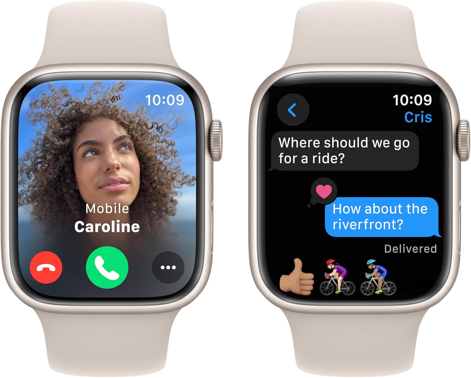 Apple Watch Series 9 (GPS 41mm) Starlight Apple Watch Series 9 (GPS 41mm) Starlight