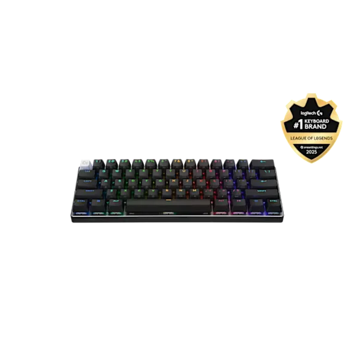 Logitech G PRO X60 LIGHTSPEED Wireless Keyboard GX Tactile Optical -Black