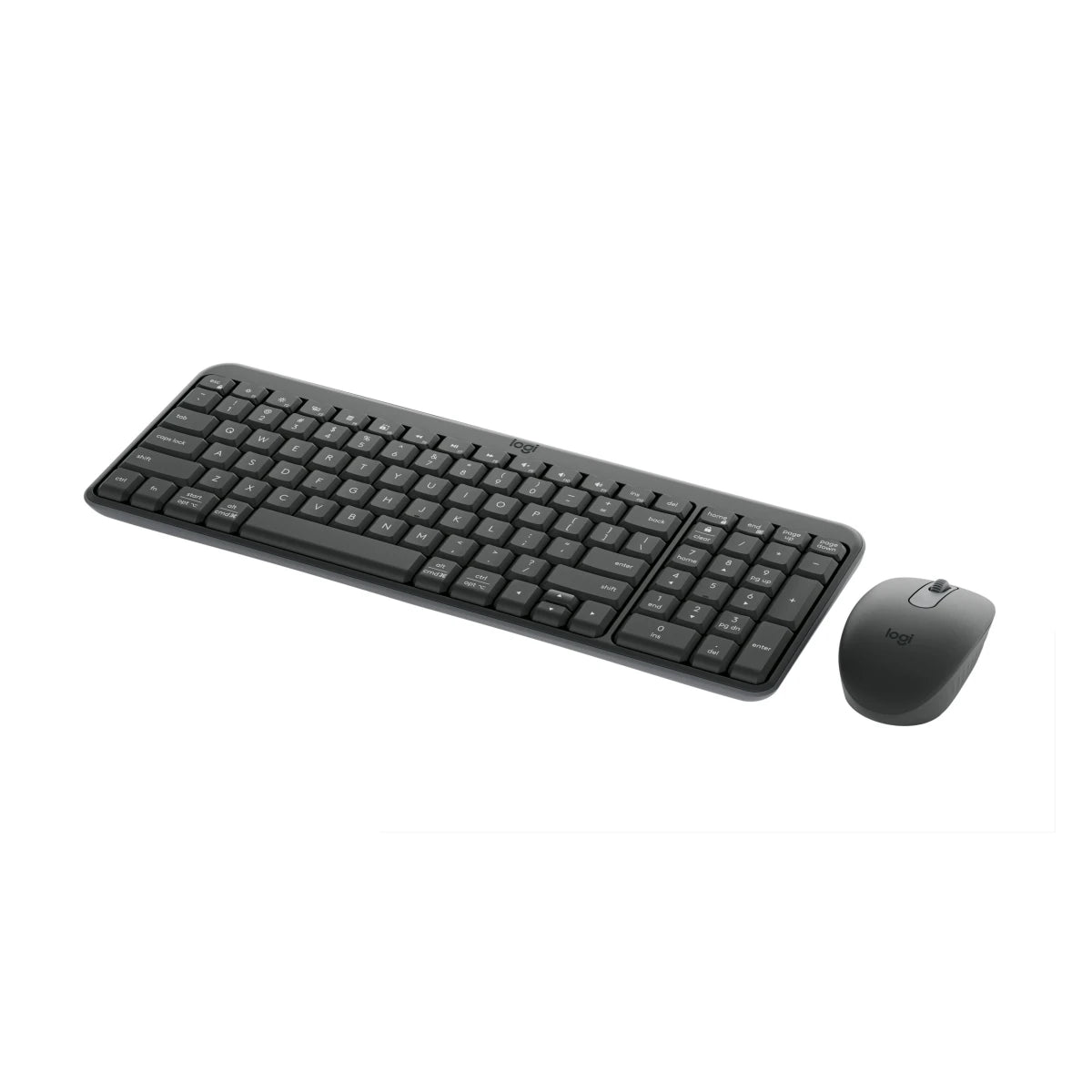 Logitech MK250 Compact Bluetooth® Wireless Combo Graphite- Black
