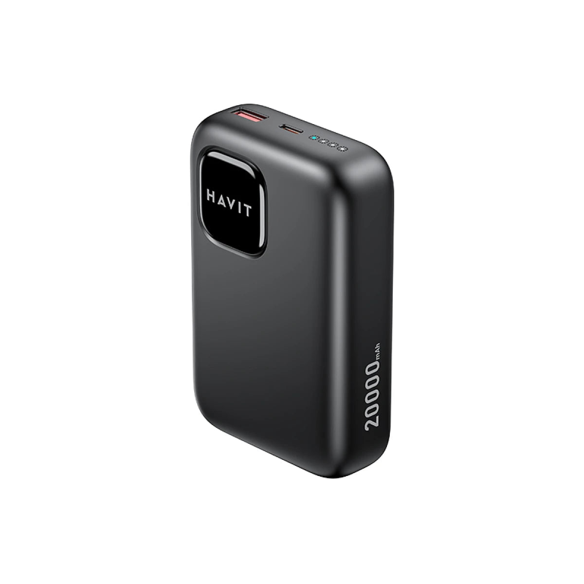 HAVIT PB34/B/G Solar Power Bank – 20,000mAh 20W Mobile Charge- Black