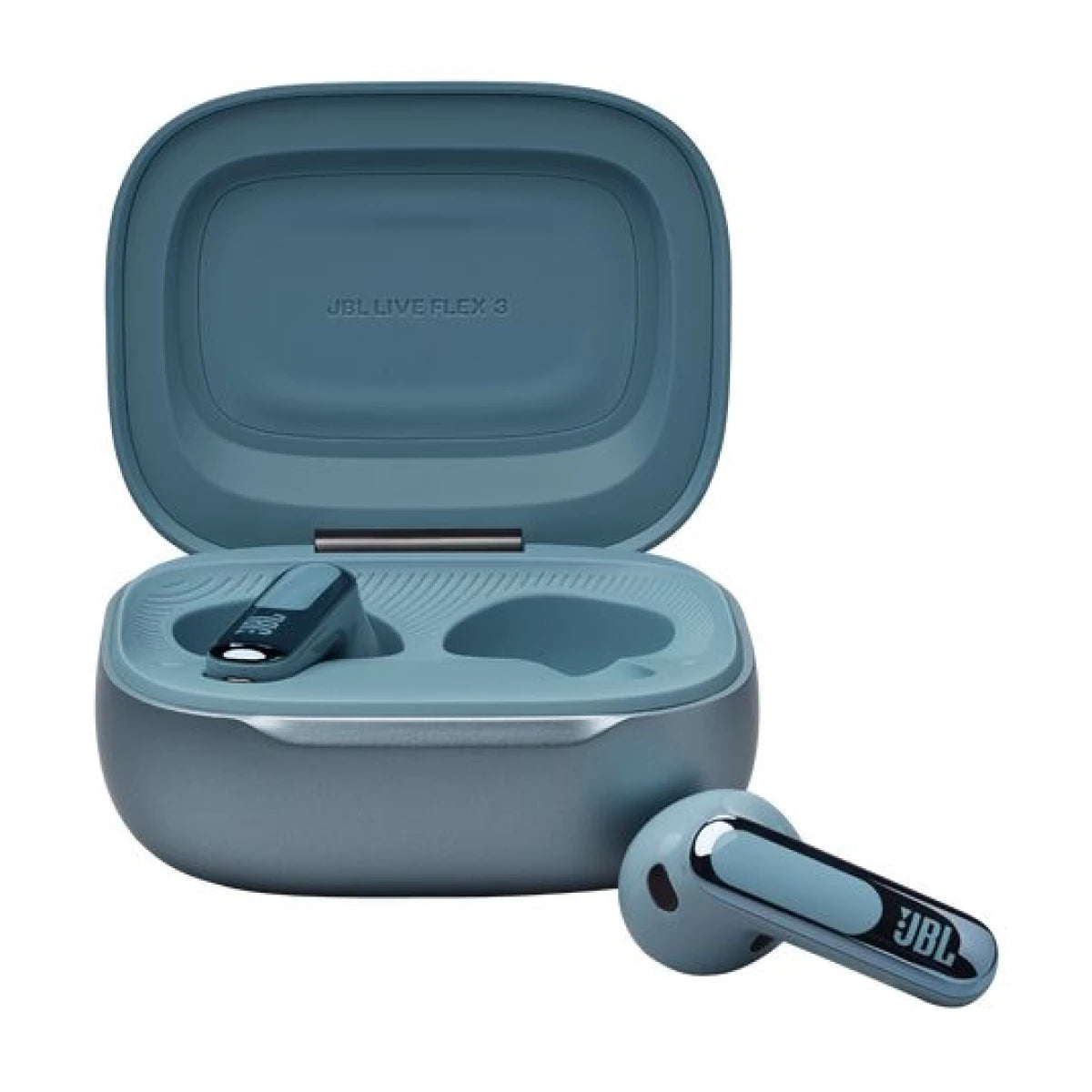 JBL Live Flex 3 Wireless Earbud Headphones True Adaptive Noise Cancelling– Blue