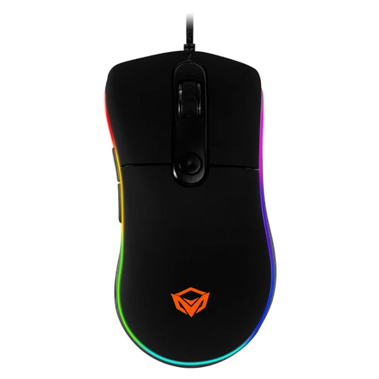 MeeTion MT-GM20 USB Wired RGB Gaming Mouse, Resolution 4800DPI, Keys: 6+1