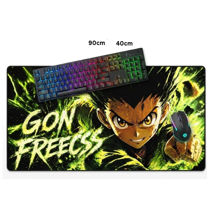 mousepad Gon Freecss Anime Playmat mousepads 90*40 cm High Quality