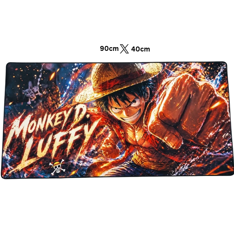 mousepad Monkey D. Luffy Anime Playmat  mousepads 9040cm High Quality