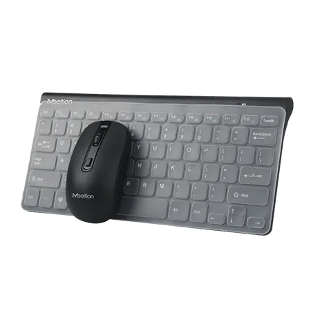 Meetion MT-MINI4000 2.4GHz Wireless Keyboard & Mouse Combo Kit, Silent Meetion MT-MINI4000 2.4GHz Wireless Keyboard & Mouse Combo Kit, Silent