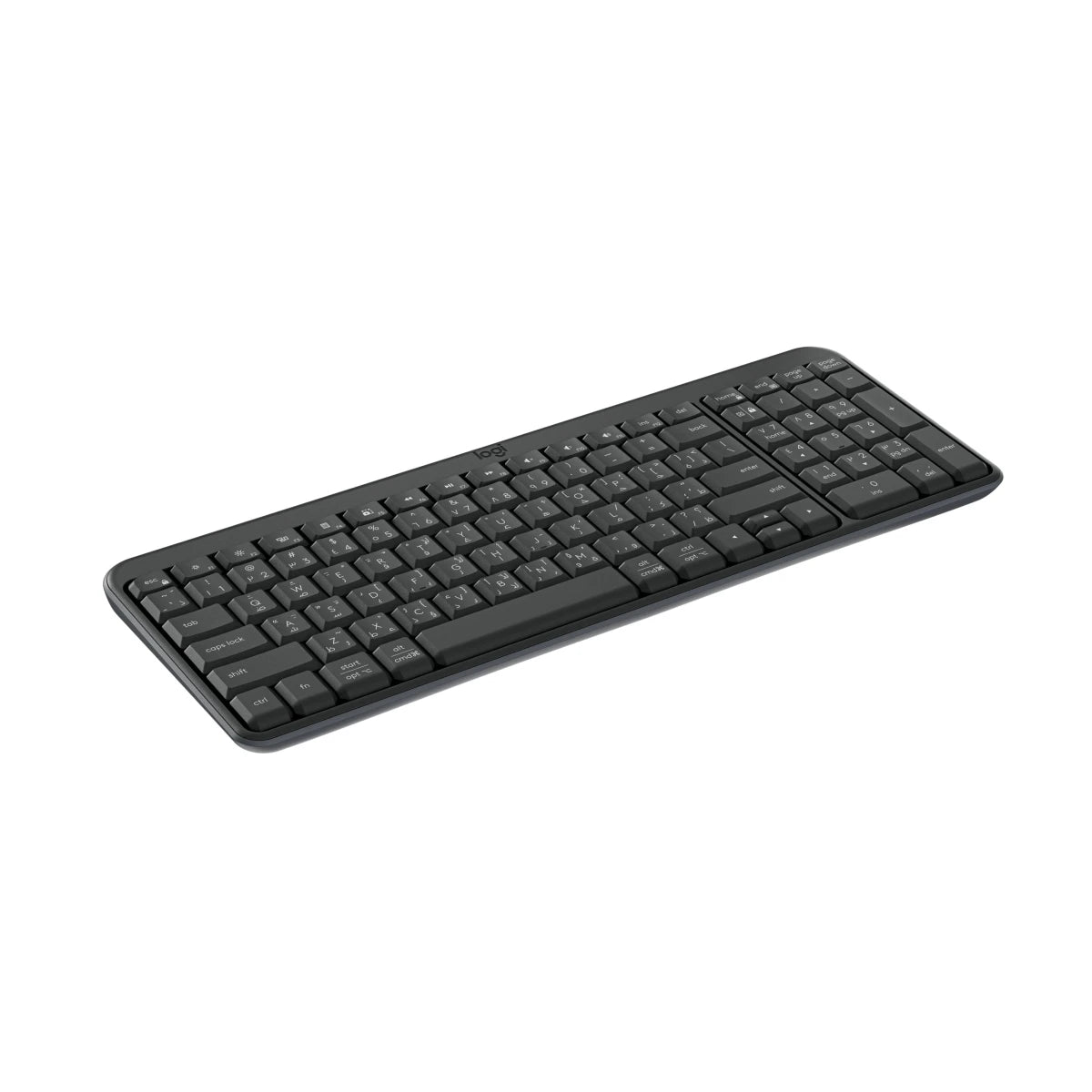 Logitech K250 Compact Bluetooth Wireless Keyboard Graphite- Black