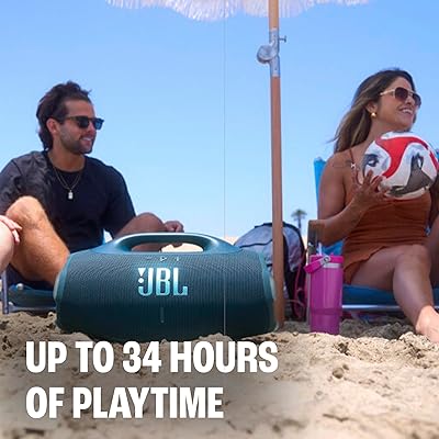 JBL  Boombox 4 MOST POWERFUL PORTABLE WATERPROOF SPEAKER WITH MASSIVE