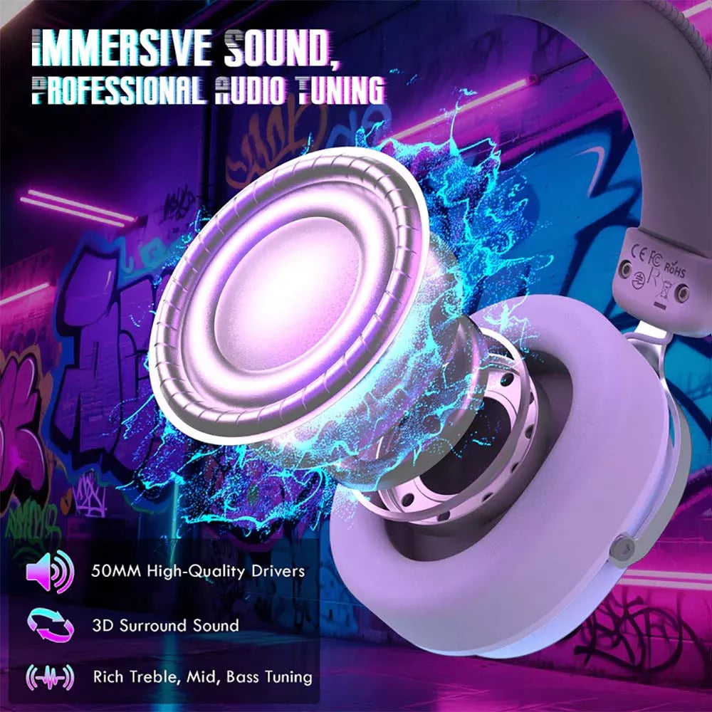 Attack Shark L30 PRO Wireless Gaming Headset USB-A/Type-C dongle