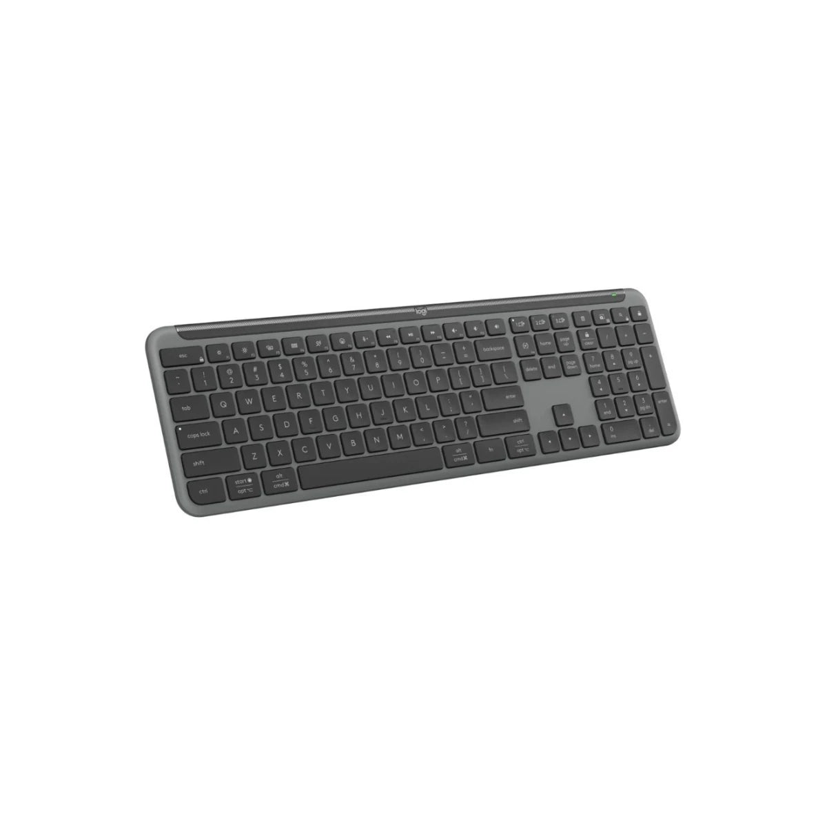 Logitech K950 Signature Slim Full Sized Wireless Keyboard, Easy-Switch Keys-Black