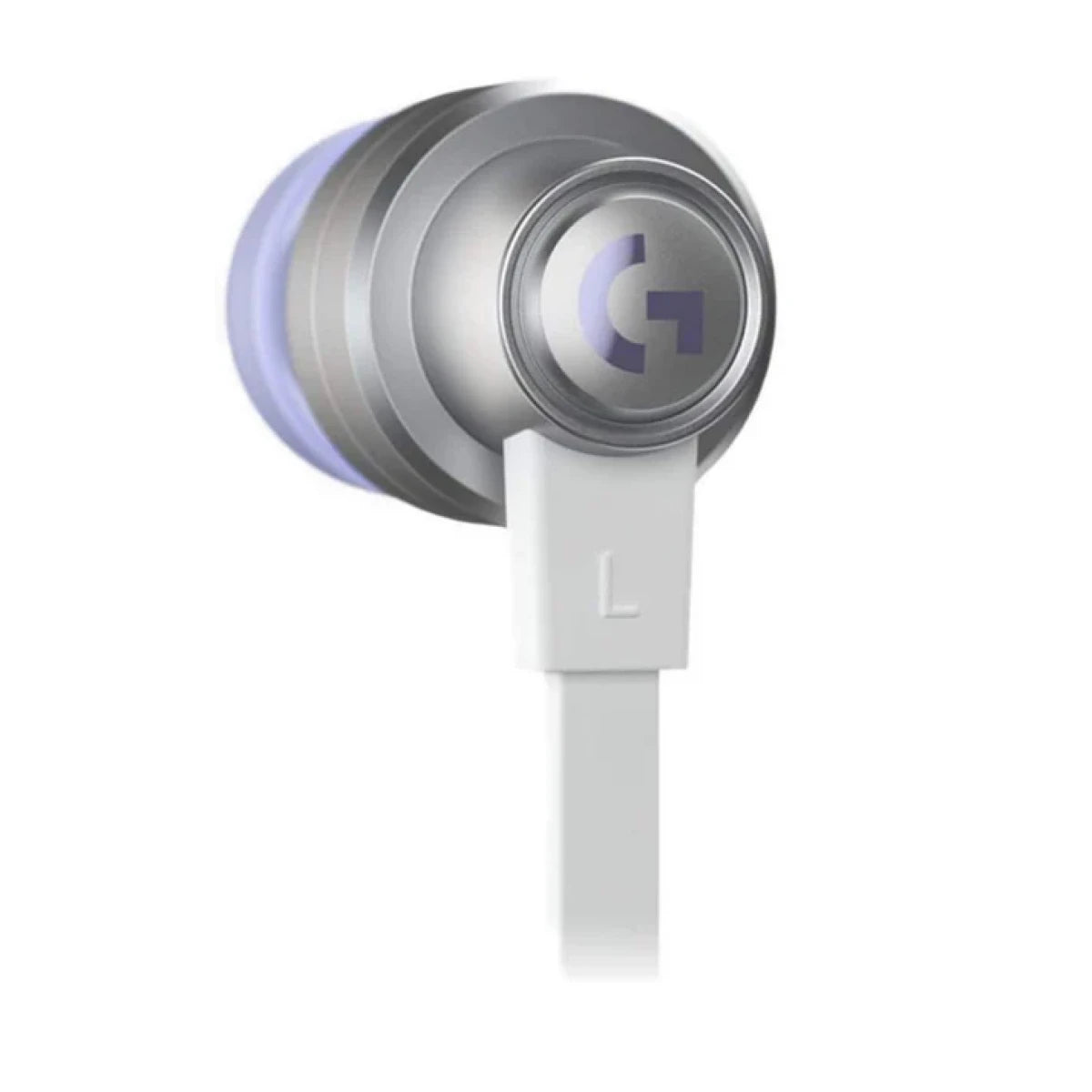 Logitech G333 GAMING EARPHONES Wired WITH MIC  3.5mm jack - White