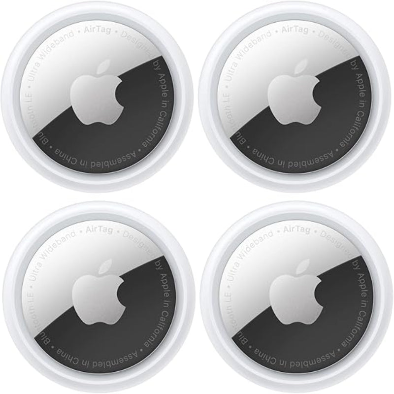 Apple AirTag Tracking Device, 4-Pack, Bluetooth