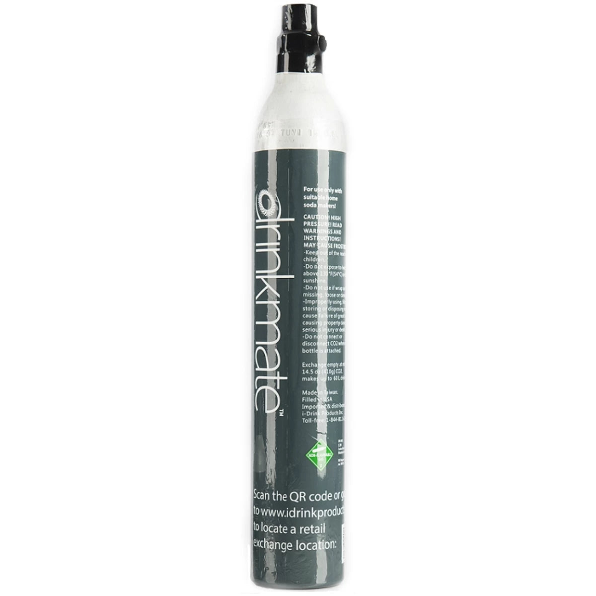 DrinkMate CO2 Carbonated Refill Cylinder 60L , 1 Pack DrinkMate CO2 Carbonated Refill Cylinder 60L , 1 Pack