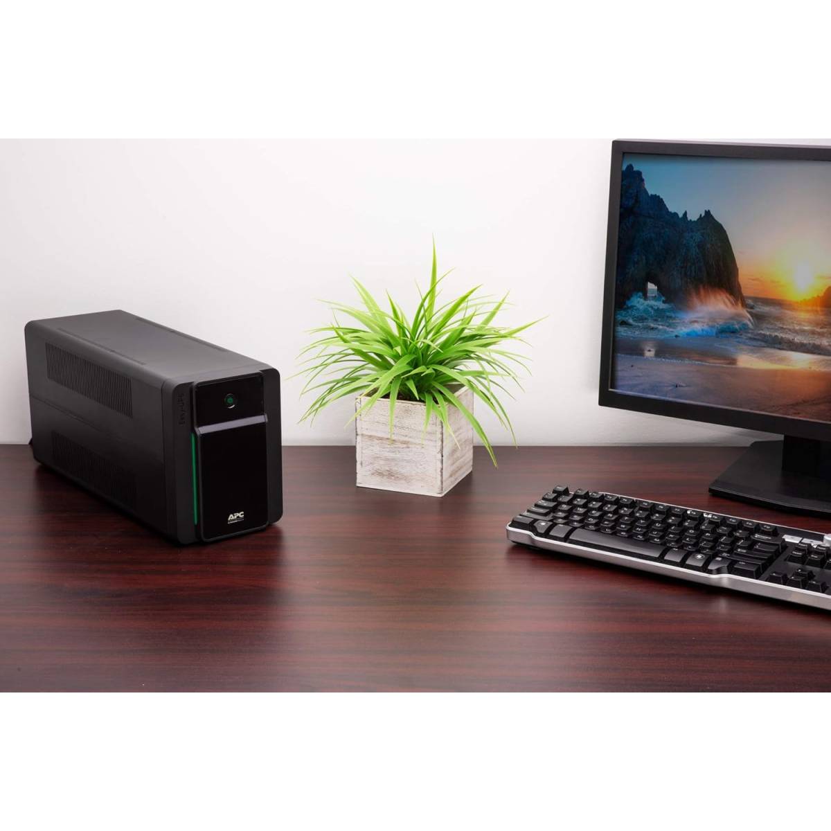 APC Easy UPS 1600VA UPS Battery Backup & Surge Protector LED Indicators (BVX1600LI)