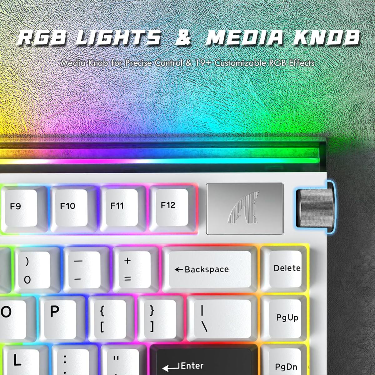 Attack Shark R85 HE Wired 75% Hall Effect Rapid Trigger Mechanical RGB Gaming