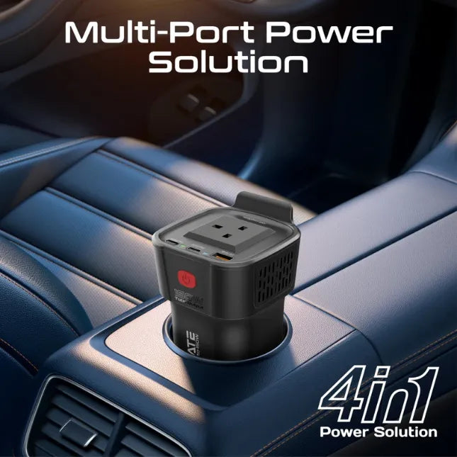 Promate DC to AC Power Inverter Multi-Port DC to AC Power Inverter 150W