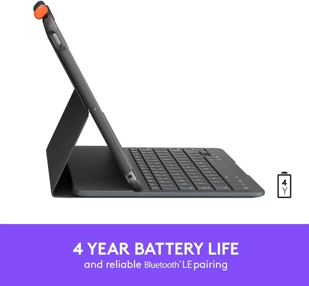 Logitech Slim Folio Arabic for iPad (7th, 8th, 9th, 10th gen & A16)