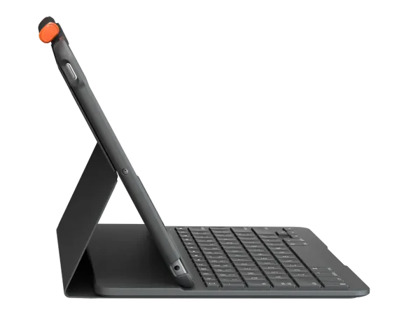 Logitech Slim Folio For iPad (5th, 6th, 7th, 8th and 9th gen) (3rd)-Graphite