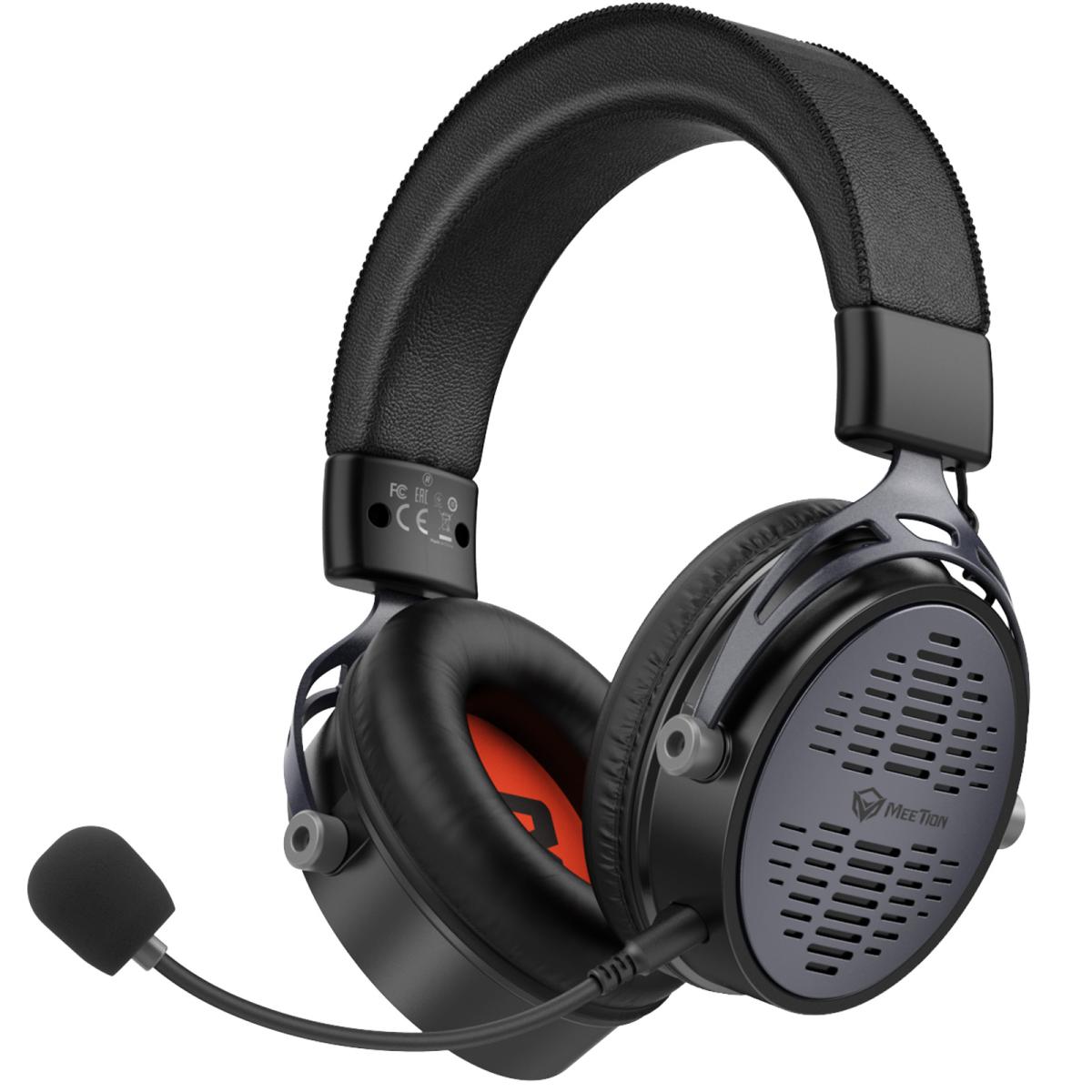 Meetion BTH013 Tri-Mode Wireless Surround Sound Gaming Headset -Black/ White Meetion BTH013 Tri-Mode Wireless Surround Sound Gaming Headset -Black/ White