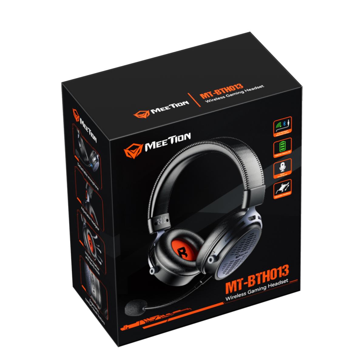 Meetion BTH013 Tri-Mode Wireless Surround Sound Gaming Headset -Black/ White Meetion BTH013 Tri-Mode Wireless Surround Sound Gaming Headset -Black/ White