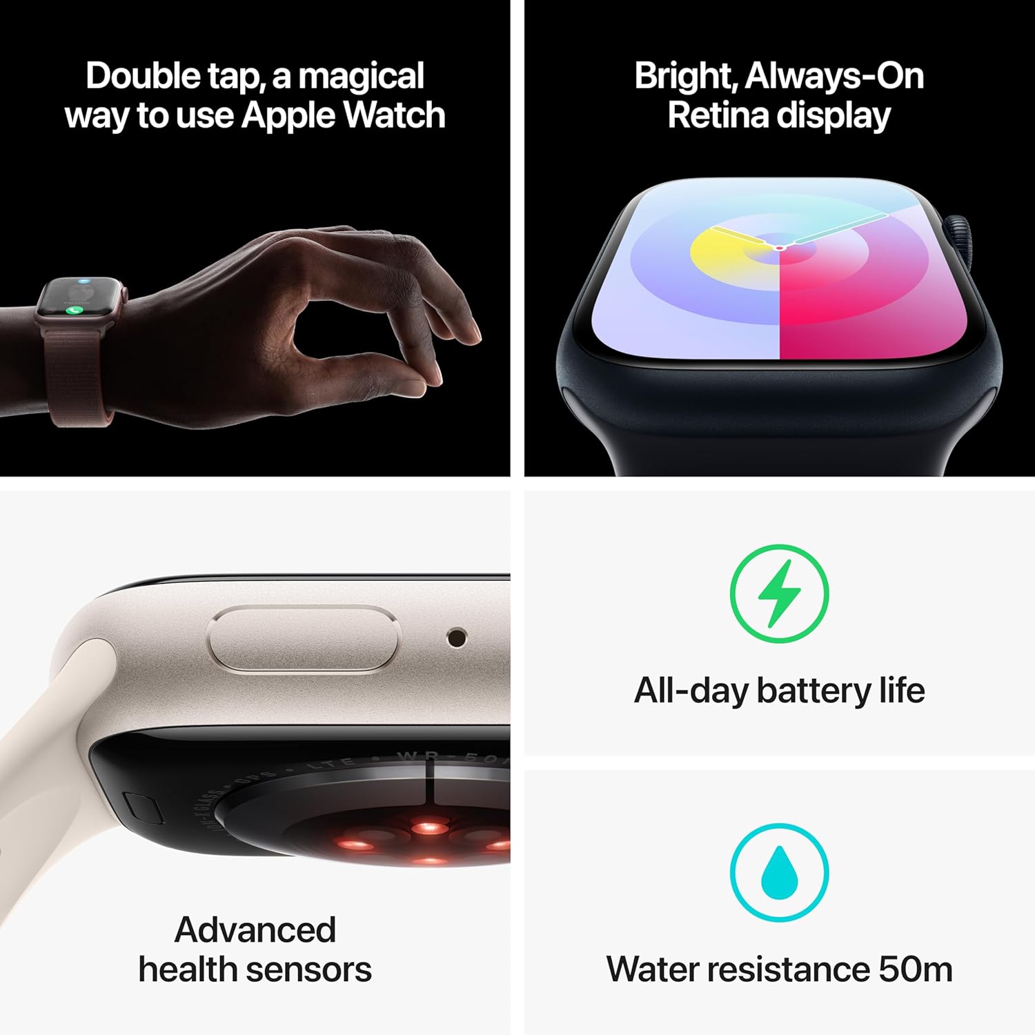 Apple Watch Series 9 (GPS 41mm) Starlight Apple Watch Series 9 (GPS 41mm) Starlight