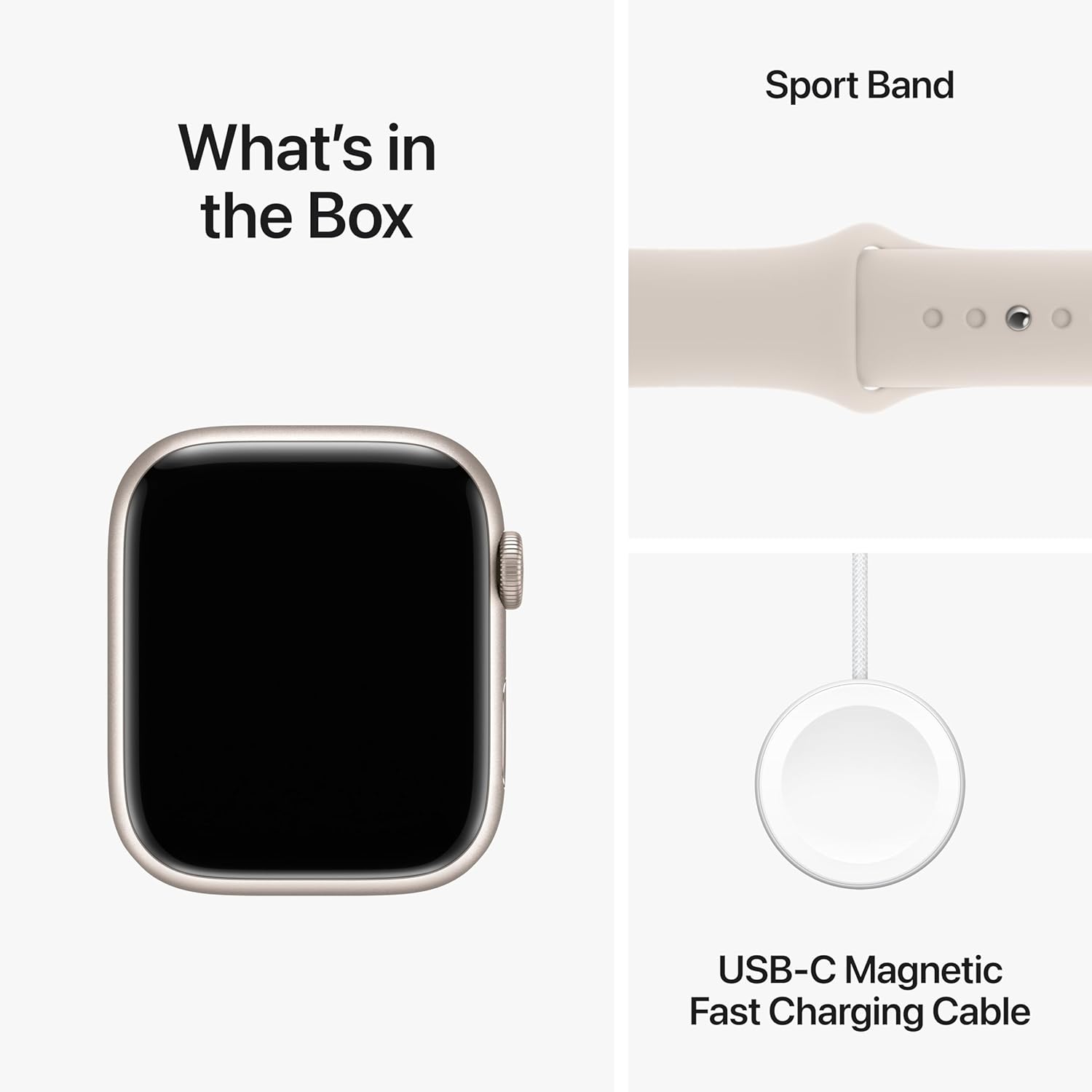 Apple Watch Series 9 (GPS 41mm) Starlight Apple Watch Series 9 (GPS 41mm) Starlight