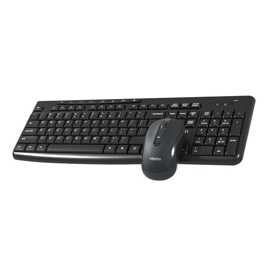 Meetion CW295 Silent Office Wireless Keyboard & Mouse Combo Keyboard*2 AAA Mouse: AA*1