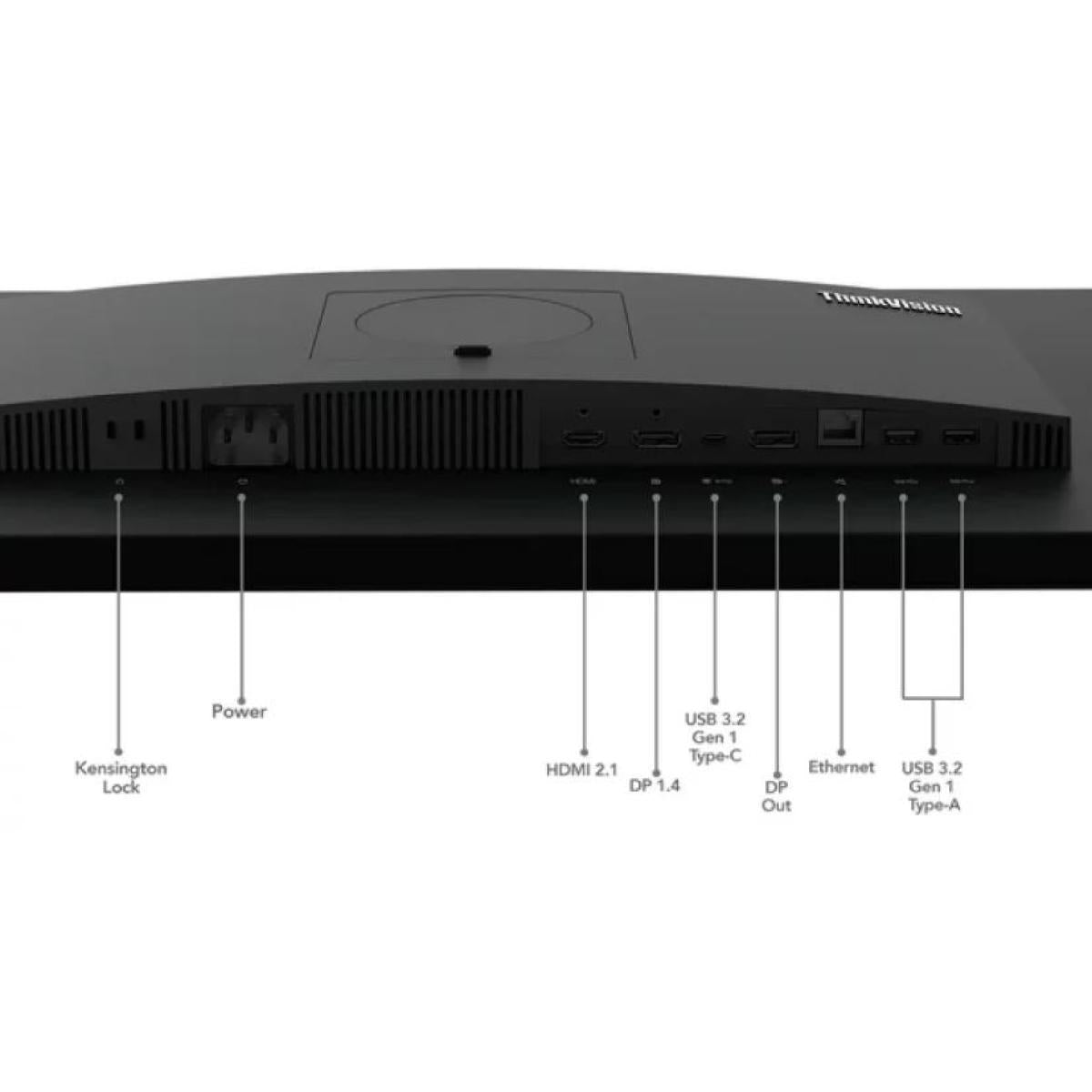 Lenovo ThinkVision T24mv-30 24" IPS Full HD 75Hz E-Meeting Monitor webcam