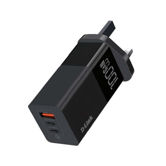 D-Link DPC-1003/B 100W Dual USB Wall Charger /2 Type C 1USB