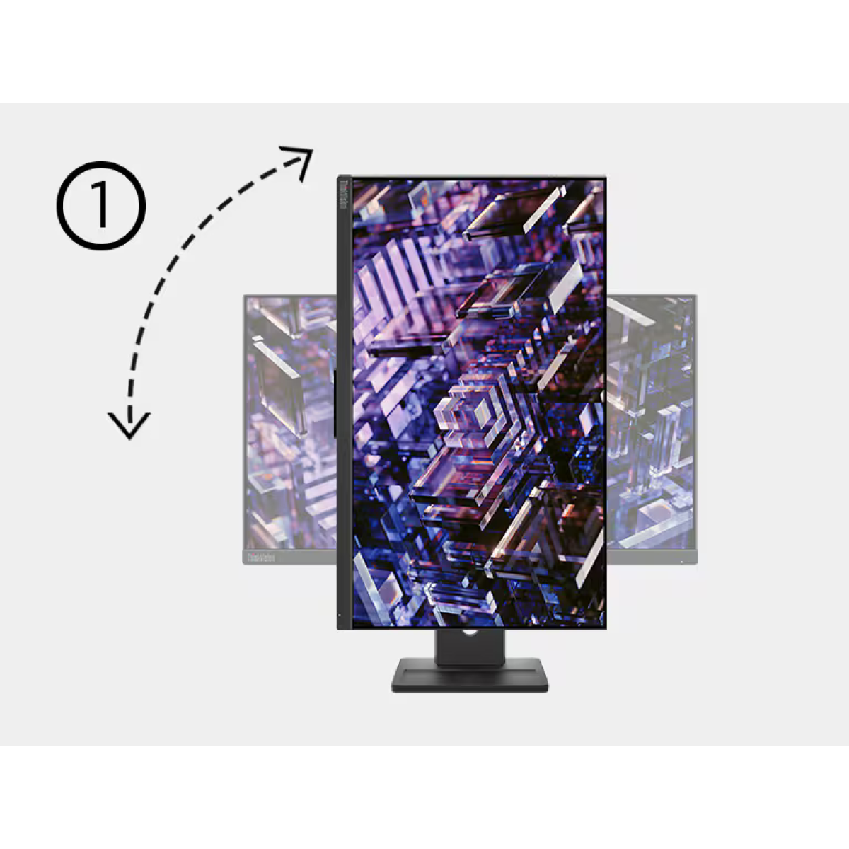 Lenovo ThinkVision E24q-30 24" IPS 2560 x 1440 QHD 100Hz Professional Monitor