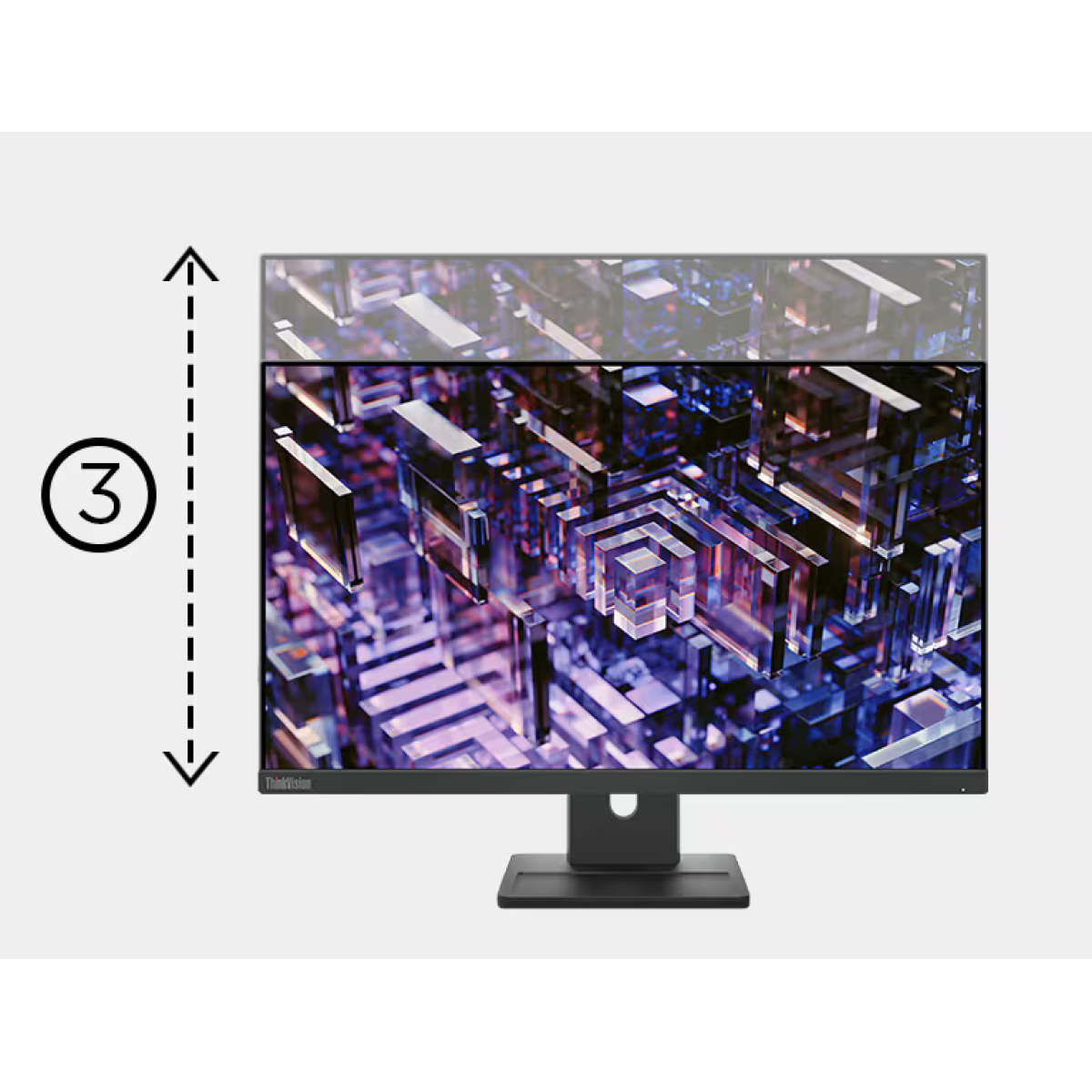 Lenovo ThinkVision E24q-30 24" IPS 2560 x 1440 QHD 100Hz Professional Monitor