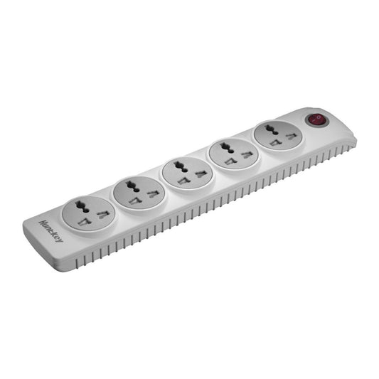 Huntkey SZN501 Power Strips, Universal Standard Double break safety switch 250V