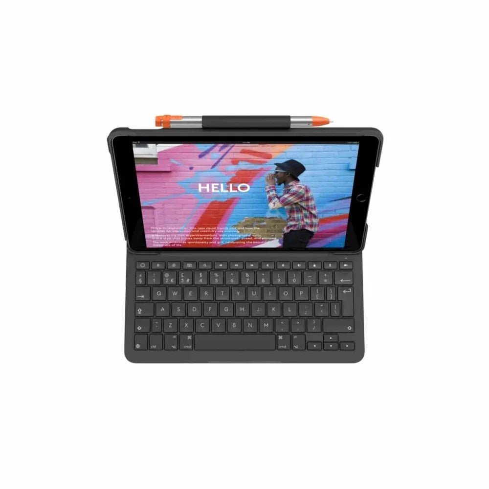 Logitech Slim Folio Arabic for iPad (7th, 8th, 9th, 10th gen & A16)