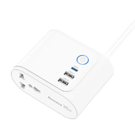 Huntkey SZF-207 Type-C 35W Charger Pub for Desktop UK Plug 1.8M