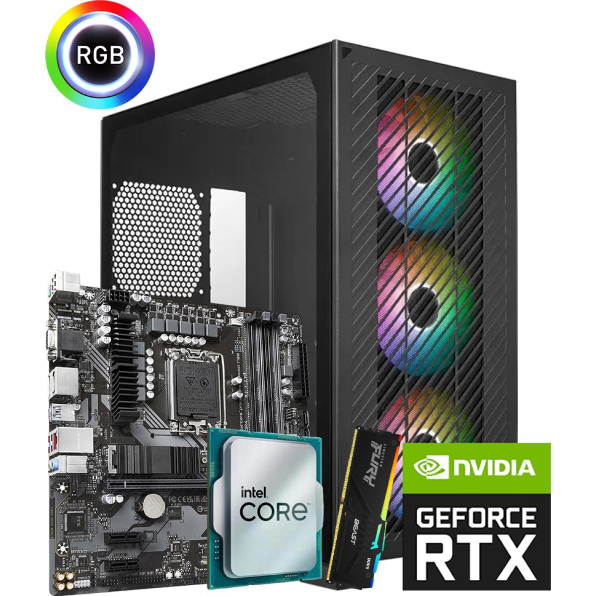 INTEL CORE i5 12400F RTX 5060 8GB/16GB RAM DDR4(Collection#8)