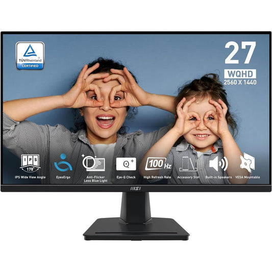 Monitor MSI PRO MP275Q 27 inch IPS 2560 x 1440 (2K) 100Hz