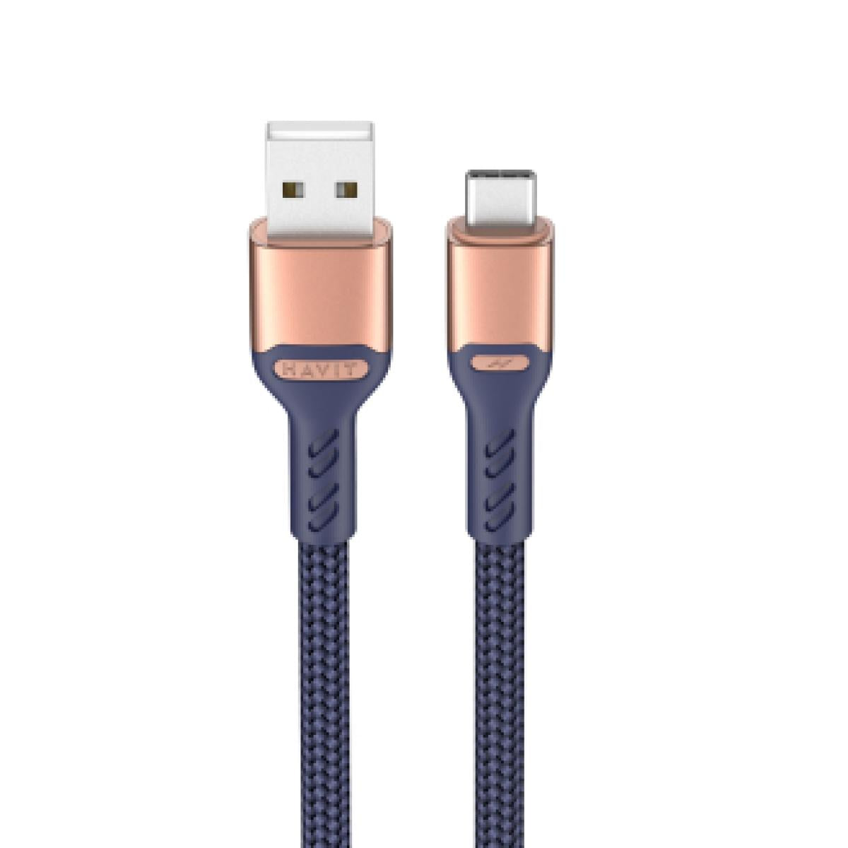 HAVIT CB6217 USB to Type-C Cable fast charging (USB-A to USB-C) HAVIT CB6217 USB to Type-C Cable fast charging (USB-A to USB-C)