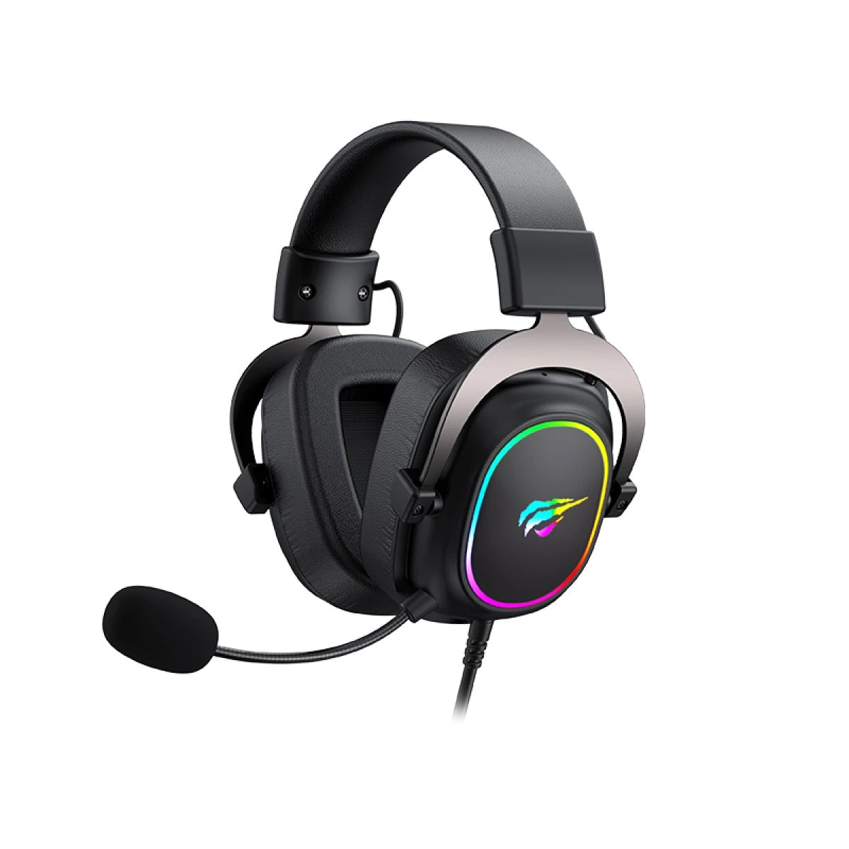 HAVIT H2002P USB 7.1 GAMING HEADPHONE RGB lighting Surround Sound HAVIT H2002P USB 7.1 GAMING HEADPHONE RGB lighting Surround Sound