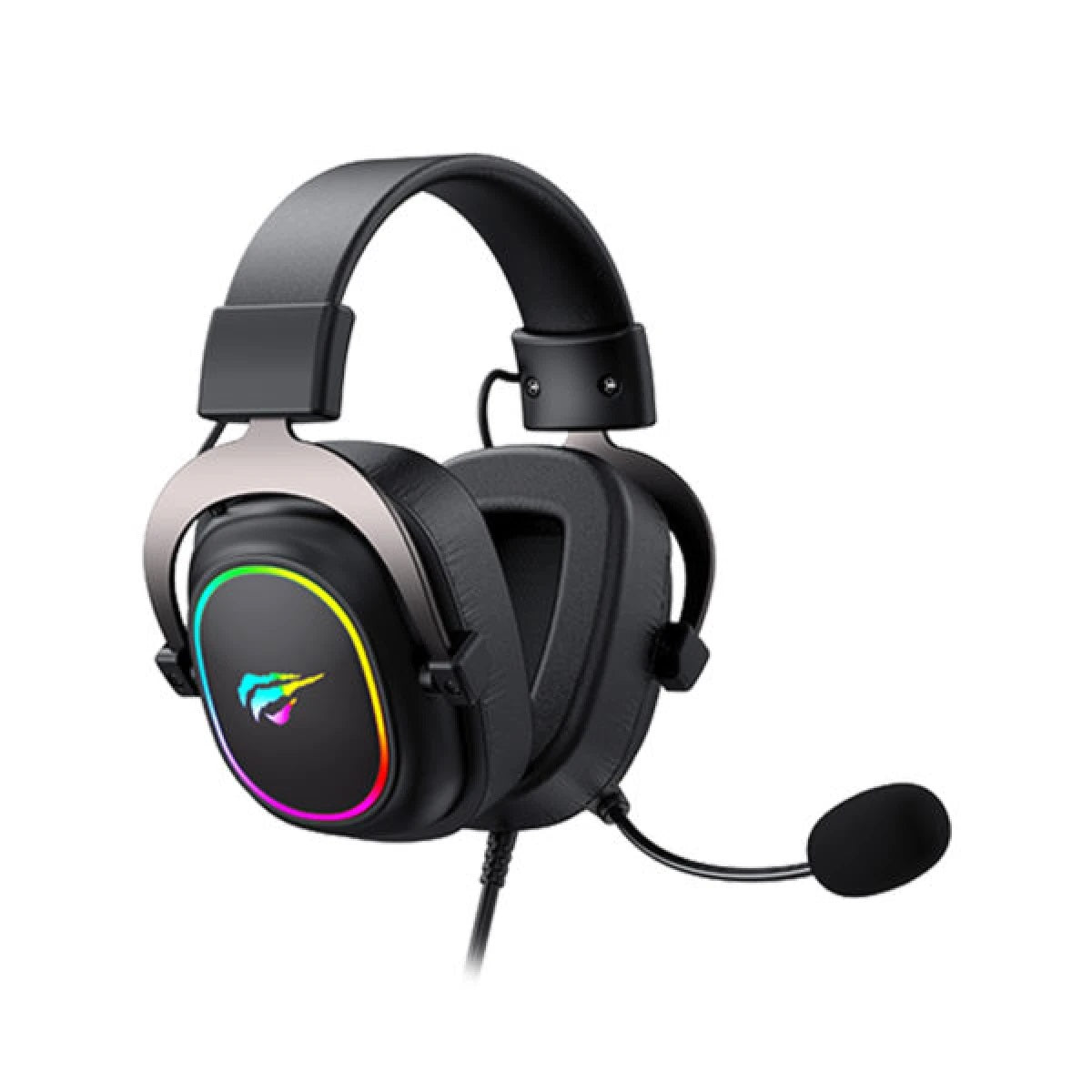 HAVIT H2002P USB 7.1 GAMING HEADPHONE RGB lighting Surround Sound HAVIT H2002P USB 7.1 GAMING HEADPHONE RGB lighting Surround Sound
